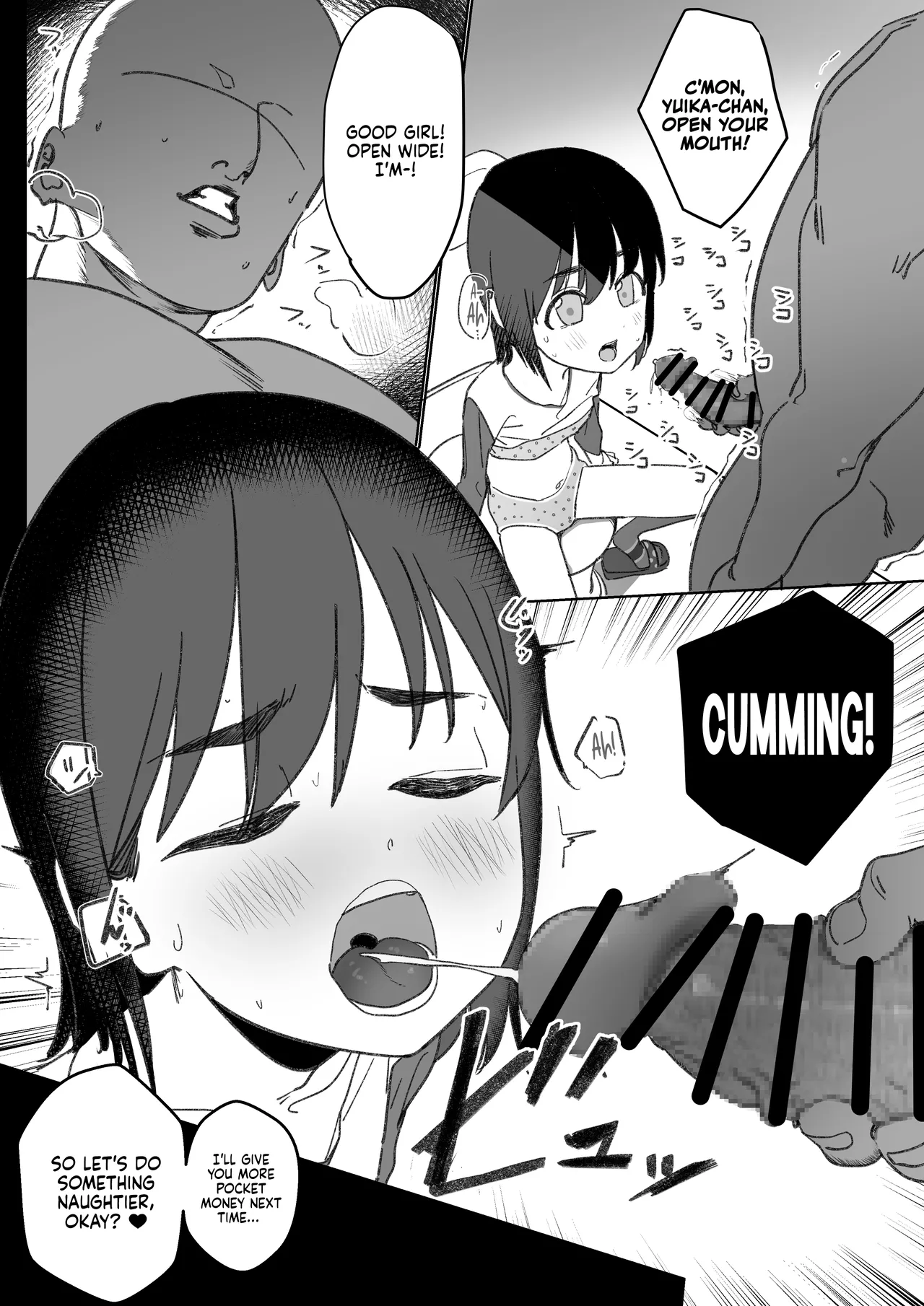 Inaka no Sentou de Otetsudai o Shi Tsutsu Ura de Okozukai o Kasegu ko | A Girl Who Helps Out a Rural Bathhouse While Earning Extra Pocket Money Behind the Scenes page 4 full