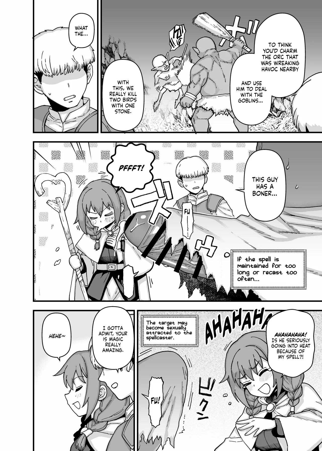 Miryou Mahou no Chuui Jikou♡ | Precautions When Using Charm Magic♡ page 2 full