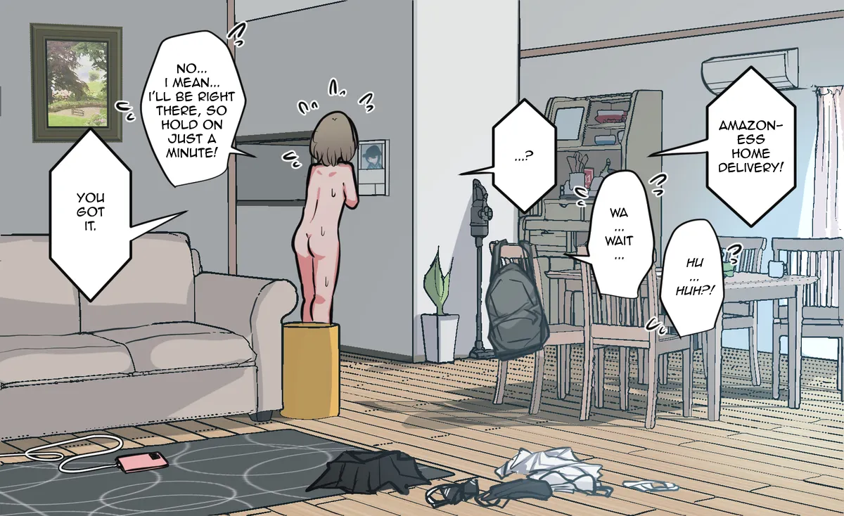 ribingu de kaihou onani-suru shinyu-chan | Best Friend-chan Masturbating Out in the Living Room page 6 full