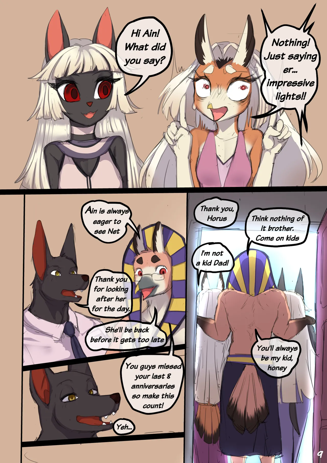 Anubis Dad Chapter 1 And Extras page 10 full