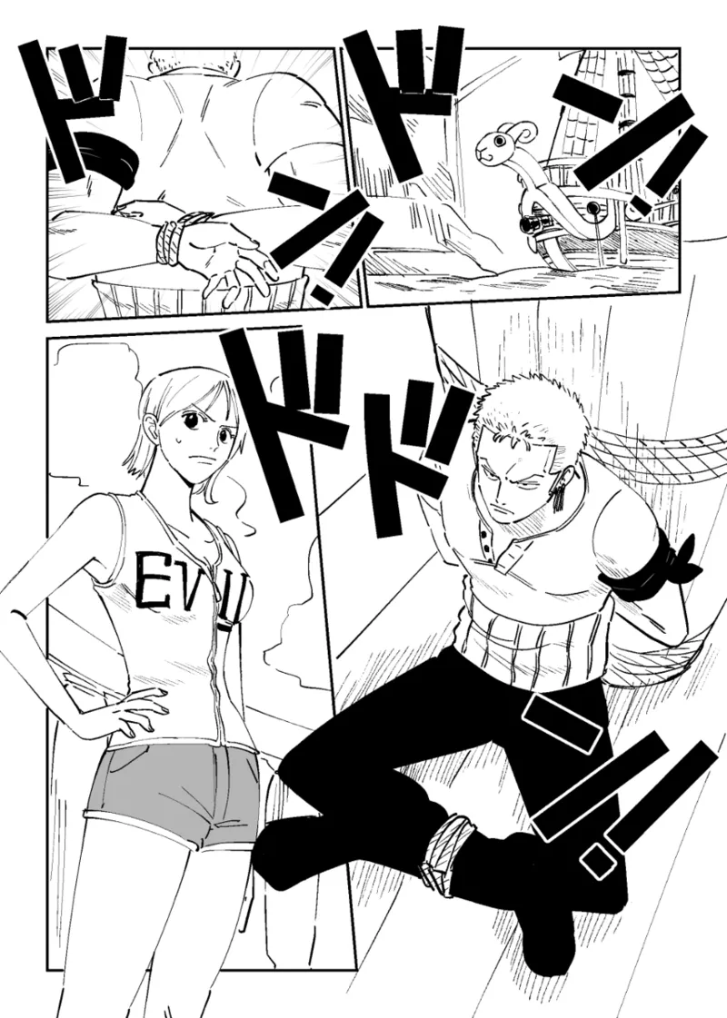 【R18】Zoronami zoro Manga page 2 full