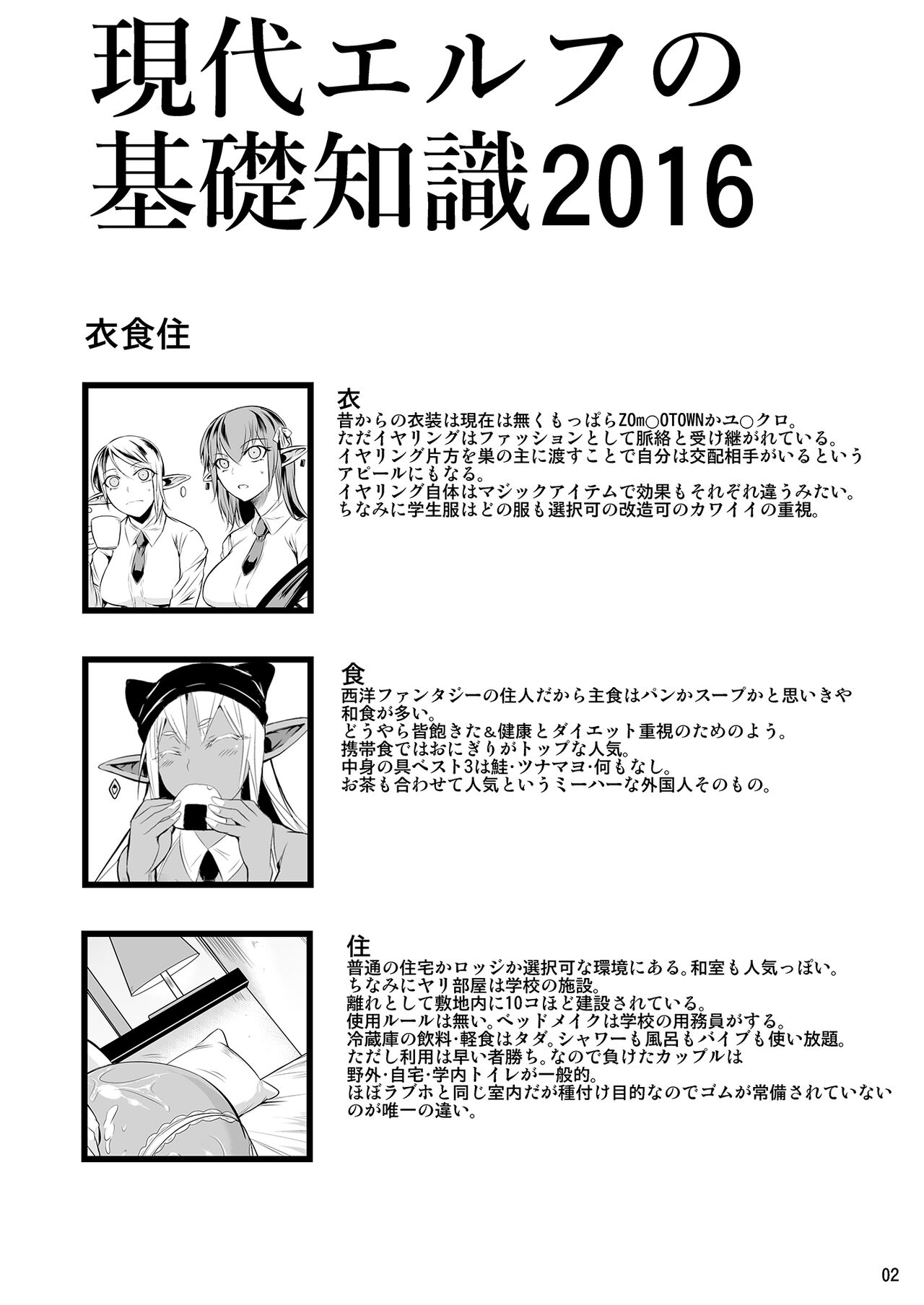 High Elf x High School Shuugeki Hen Toujitsu page 3 full