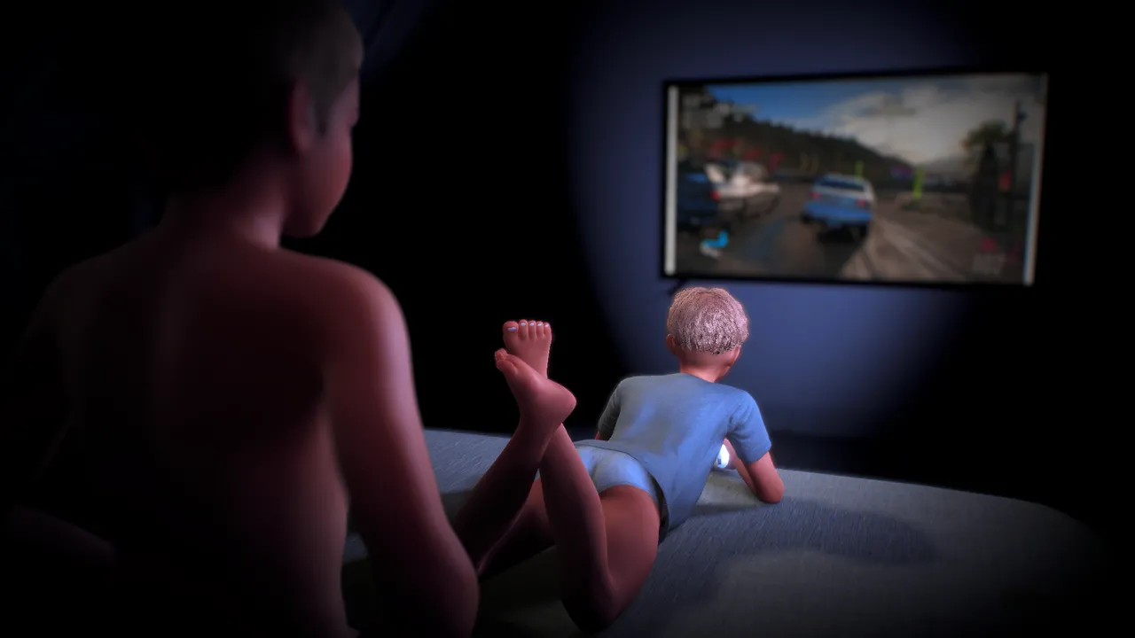 Minding my Lil Bro page 8 full