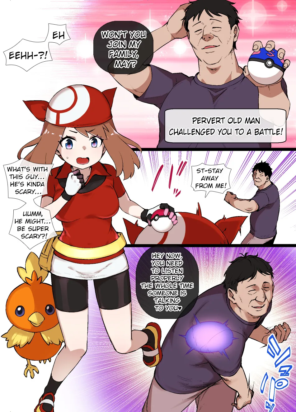 Slave Ball Mind Control: May and Torchic | Slave Ball MC Haruka & Achamo page 1 full