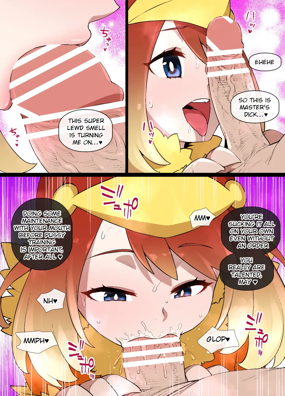 Slave Ball Mind Control: May and Torchic | Slave Ball MC Haruka & Achamo page 10 full