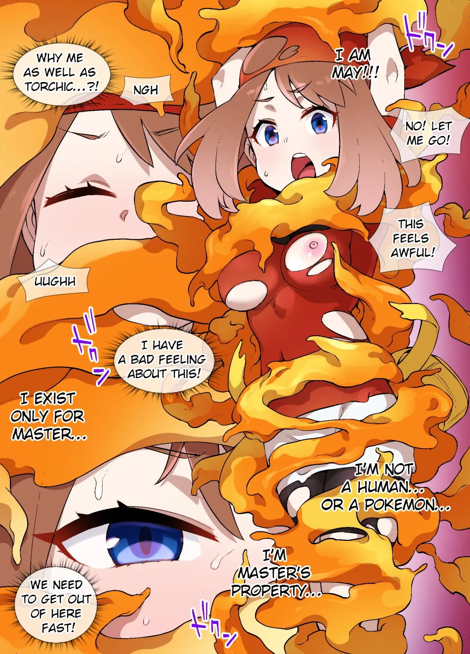 Slave Ball Mind Control: May and Torchic | Slave Ball MC Haruka & Achamo page 5 full