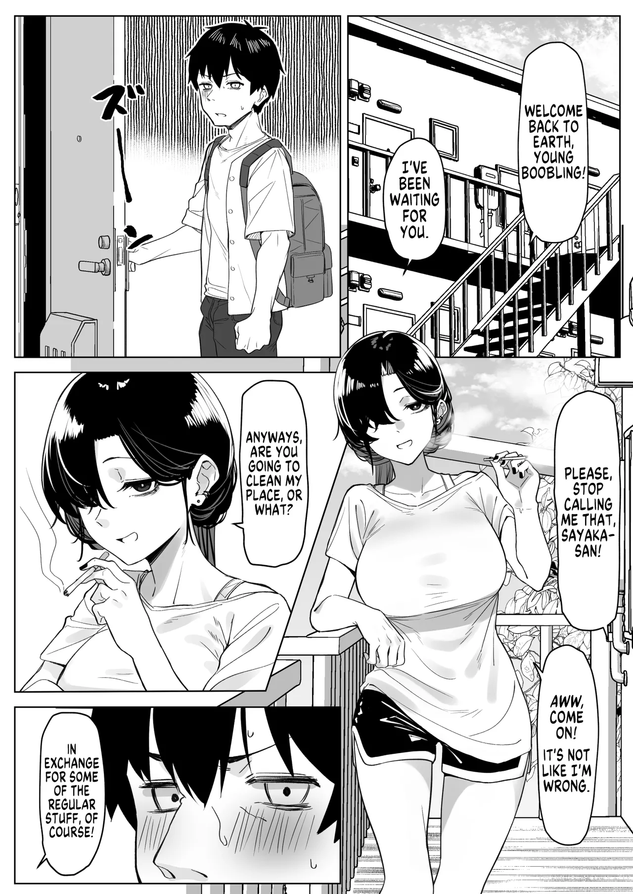 Darashinai tonari no OL | Sloppy OL Neighbour page 2 full