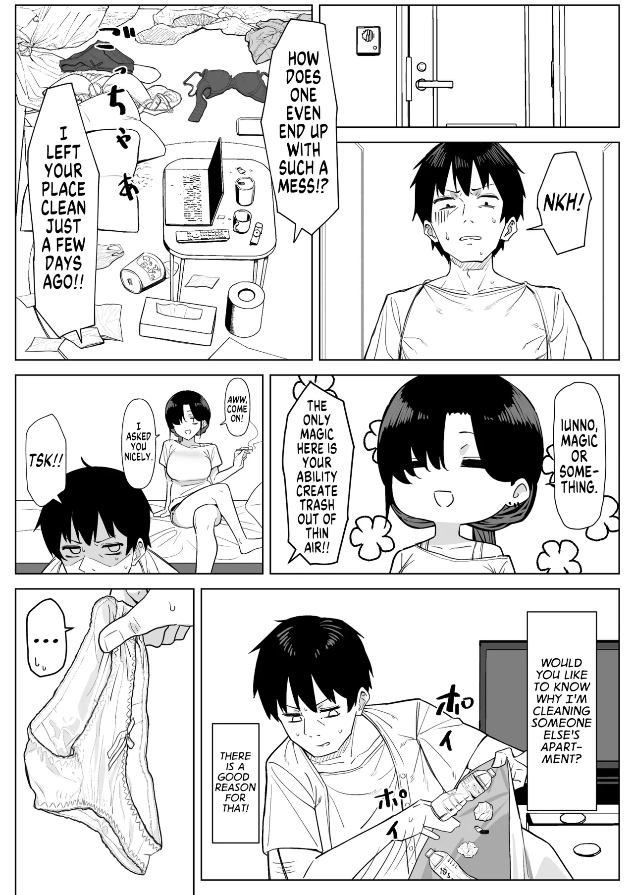 Darashinai tonari no OL | Sloppy OL Neighbour page 3 full