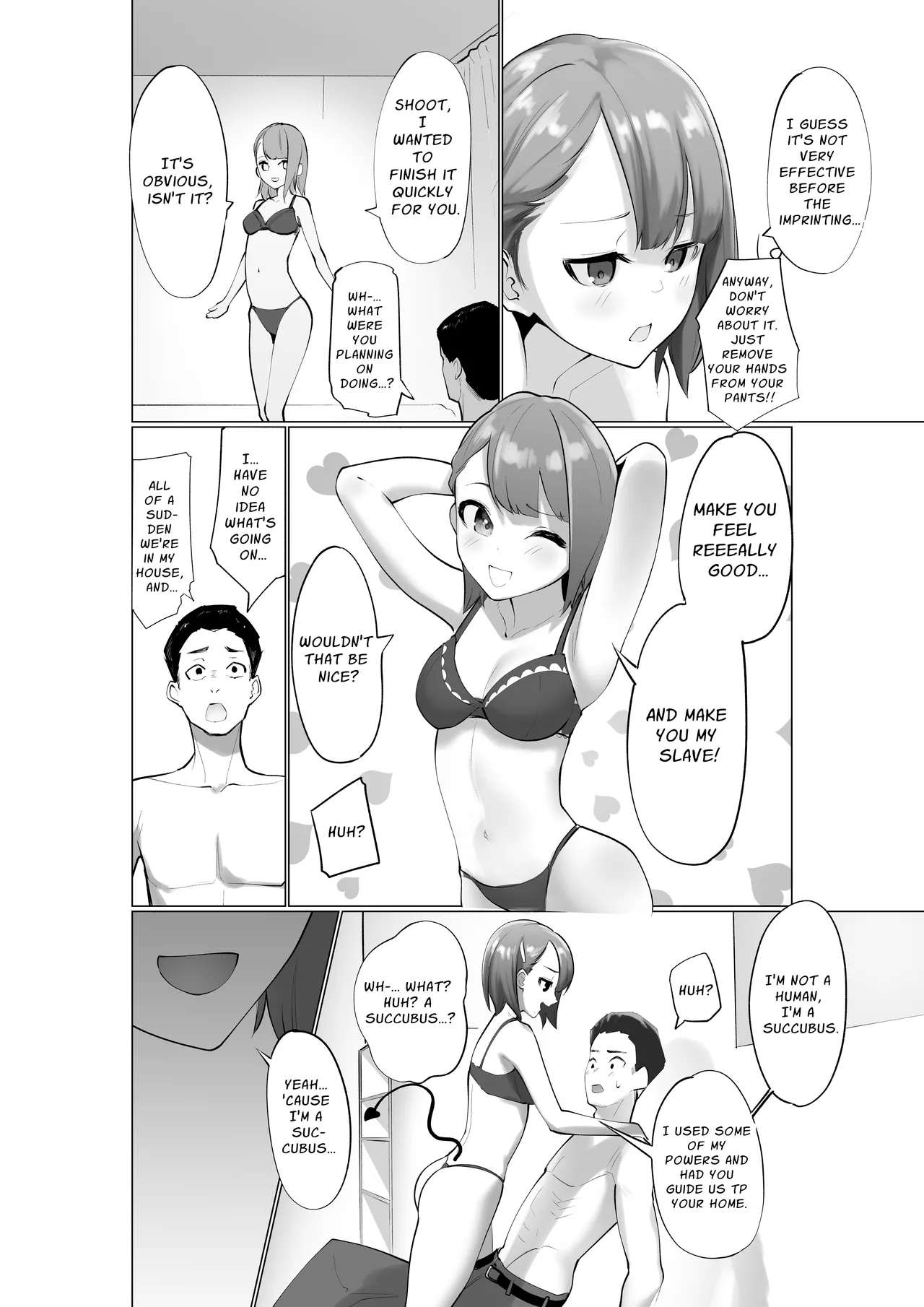 Namaiki Succubus to Zetsurin Doutei | A Cocky Succubus & The Bottomless Libido Virgin page 6 full
