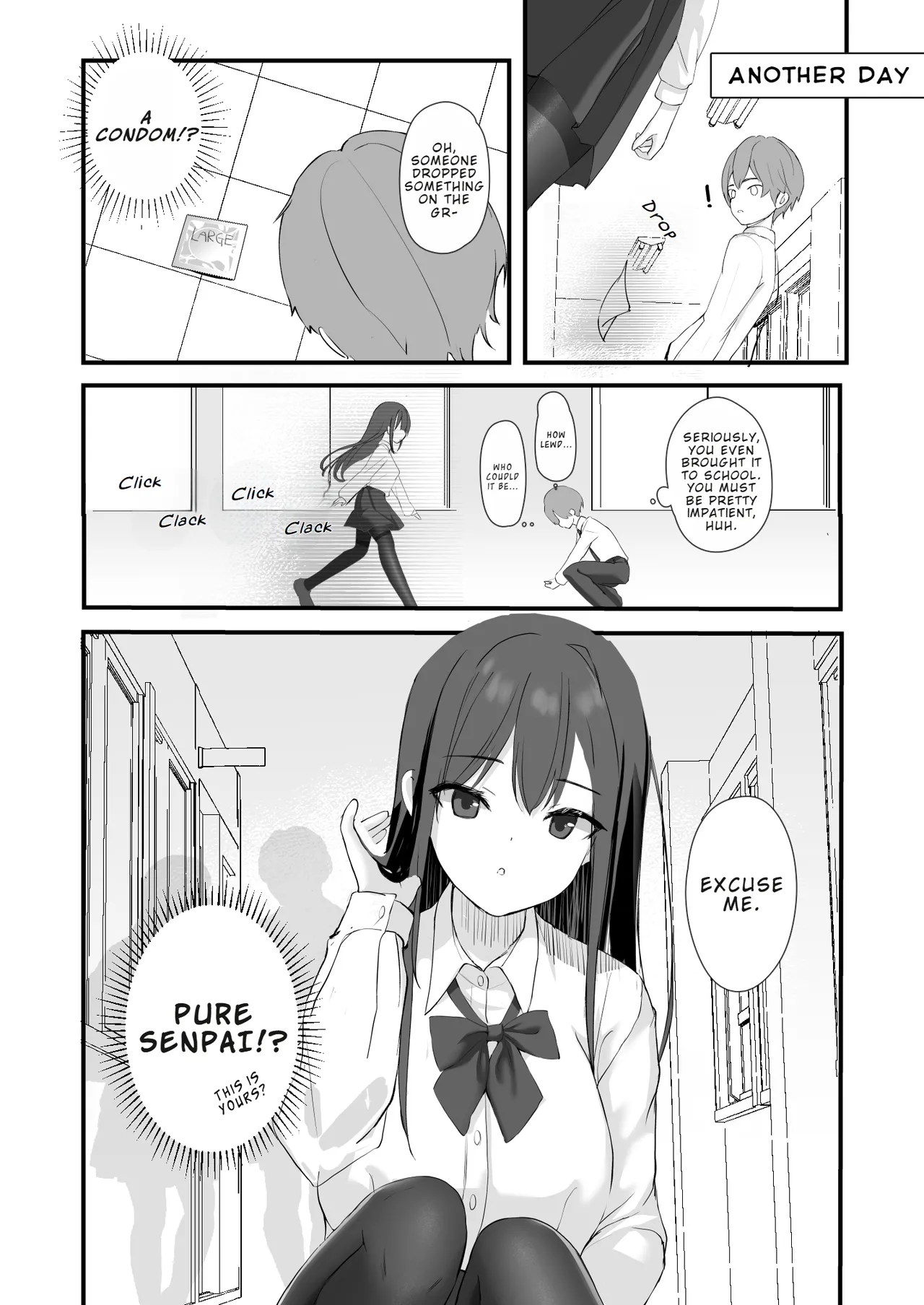 Seiso Senpai Seiyoku Tsuyoi - Neat senior with strong sexual desire page 3 full