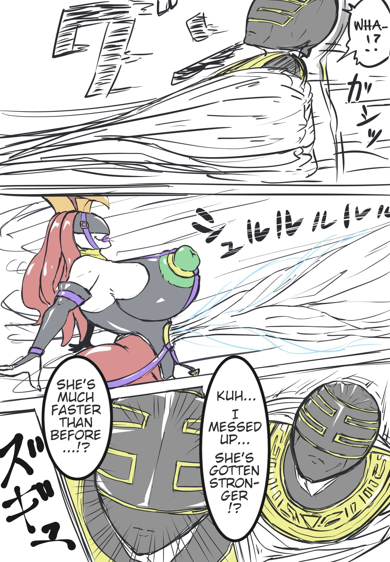 Kingranger VS Lewd Bara Keris: Compilation page 2 full