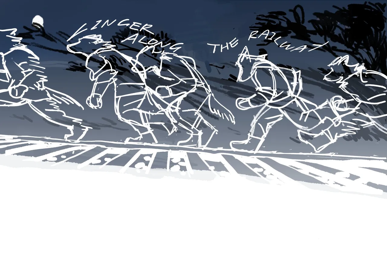 鐵道停運之後/佇む沿線 page 1 full