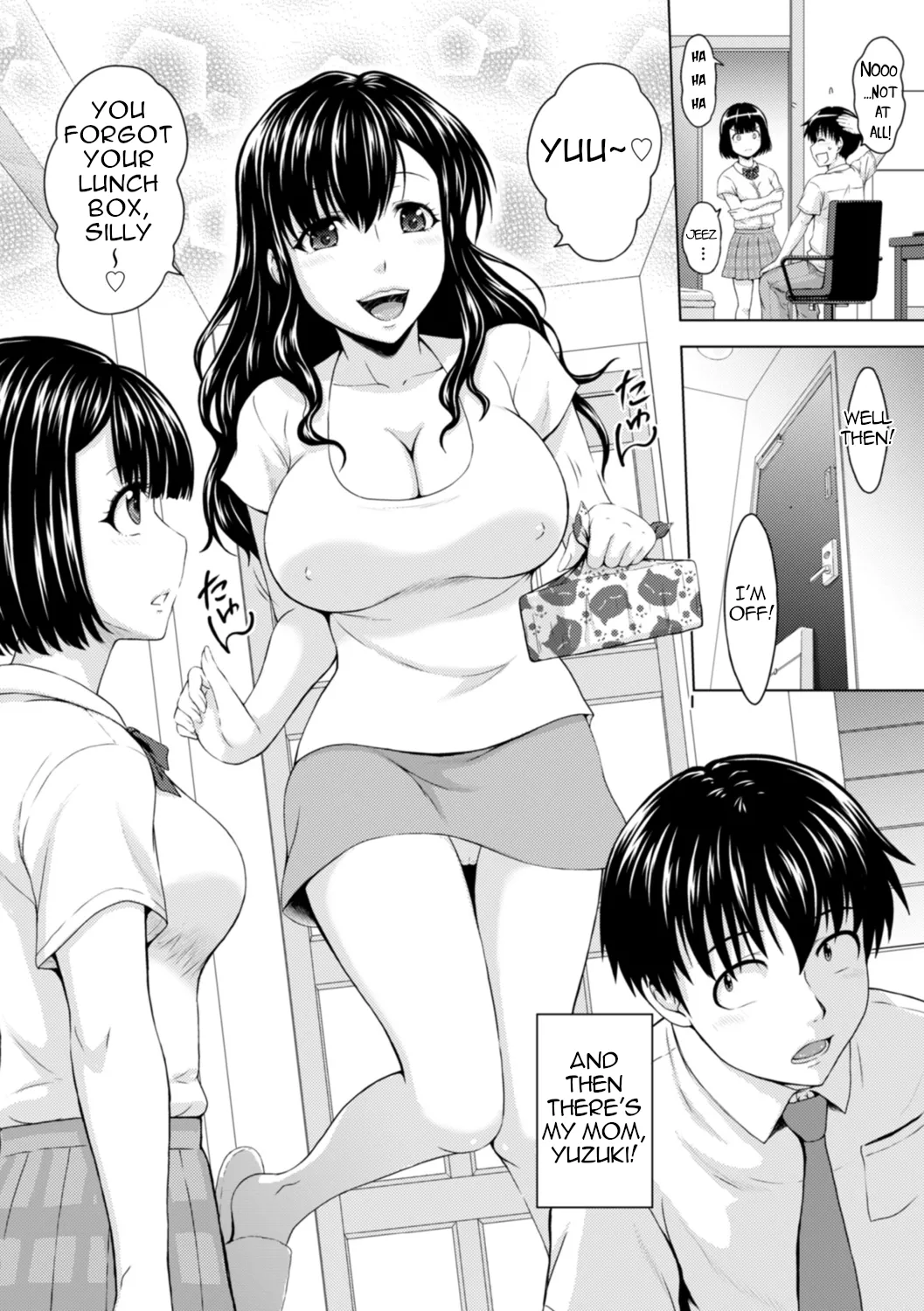 Honjitsu mo Haha to Imouto no Choukyou Hiyori | Another Good Day to Train my Mother and Little Sister Ch. 1 page 4 full