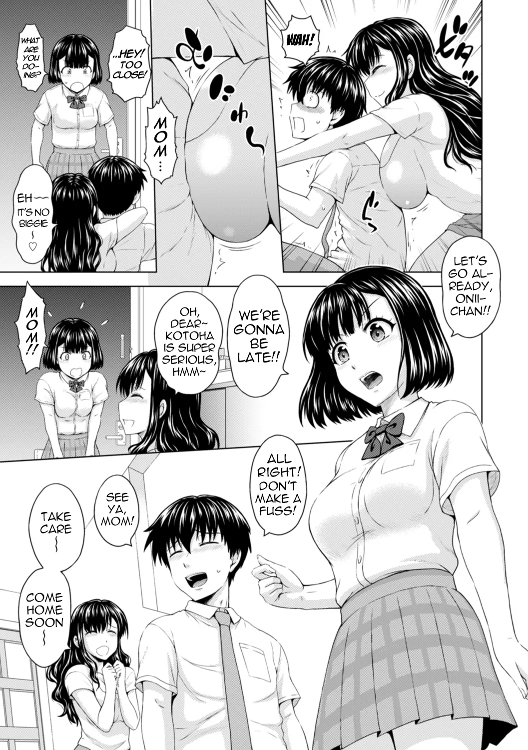 Honjitsu mo Haha to Imouto no Choukyou Hiyori | Another Good Day to Train my Mother and Little Sister Ch. 1 page 5 full