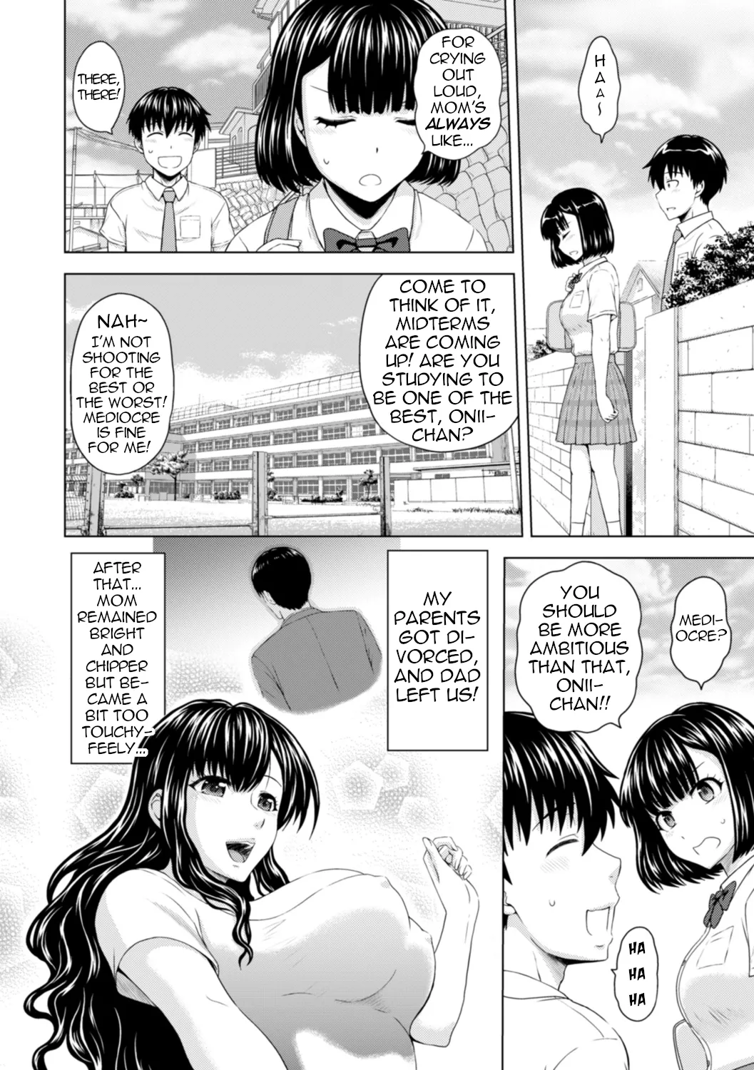 Honjitsu mo Haha to Imouto no Choukyou Hiyori | Another Good Day to Train my Mother and Little Sister Ch. 1 page 6 full