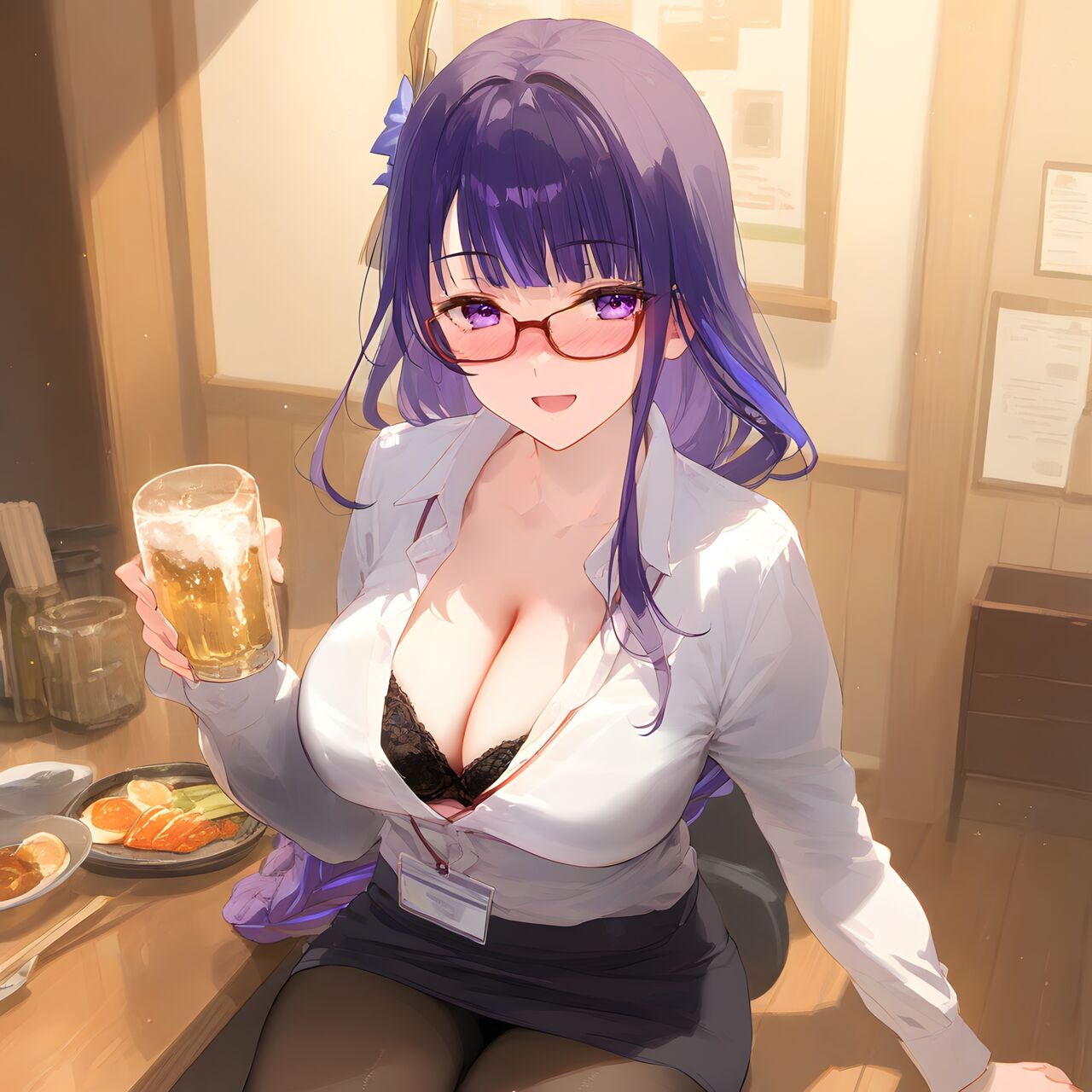 After getting drunk with ei senpai, we confirmed our feelings for each other and then went to a couple hotel to do various things. page 9 full