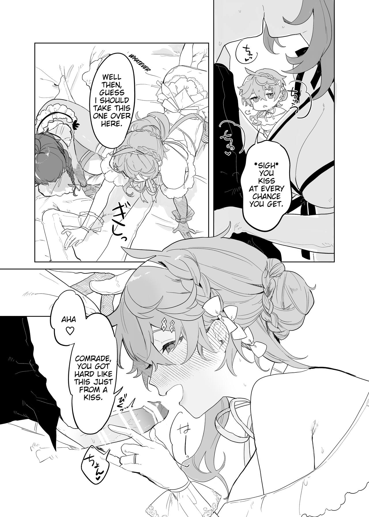 Sora-kun ga Ashinaga Oneechan-tachi to Ichaicha Suru Hon | Aether flirts with the long legged ladies page 5 full