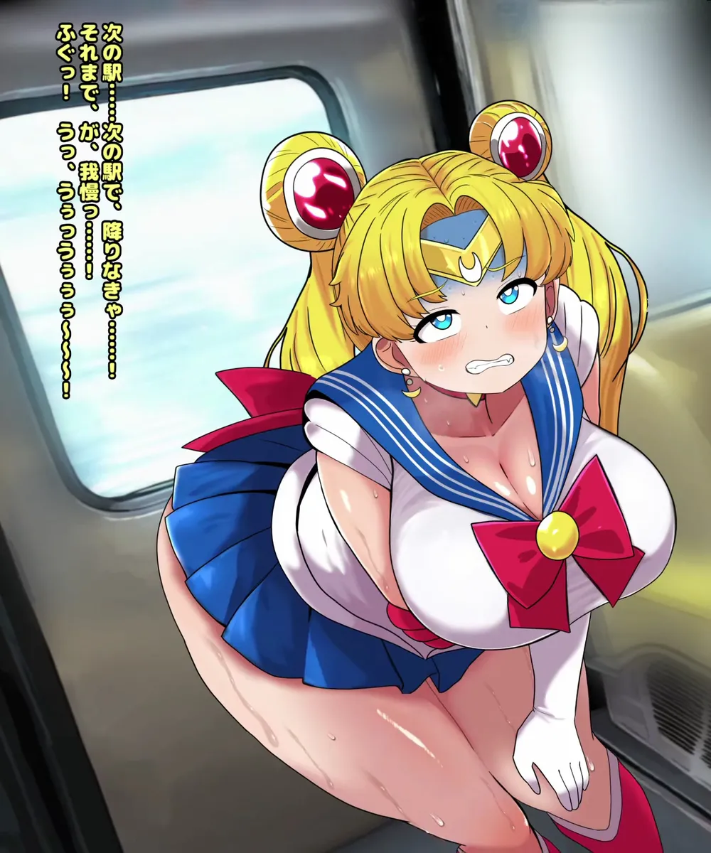 セーラームー●電車便意我慢 page 10 full