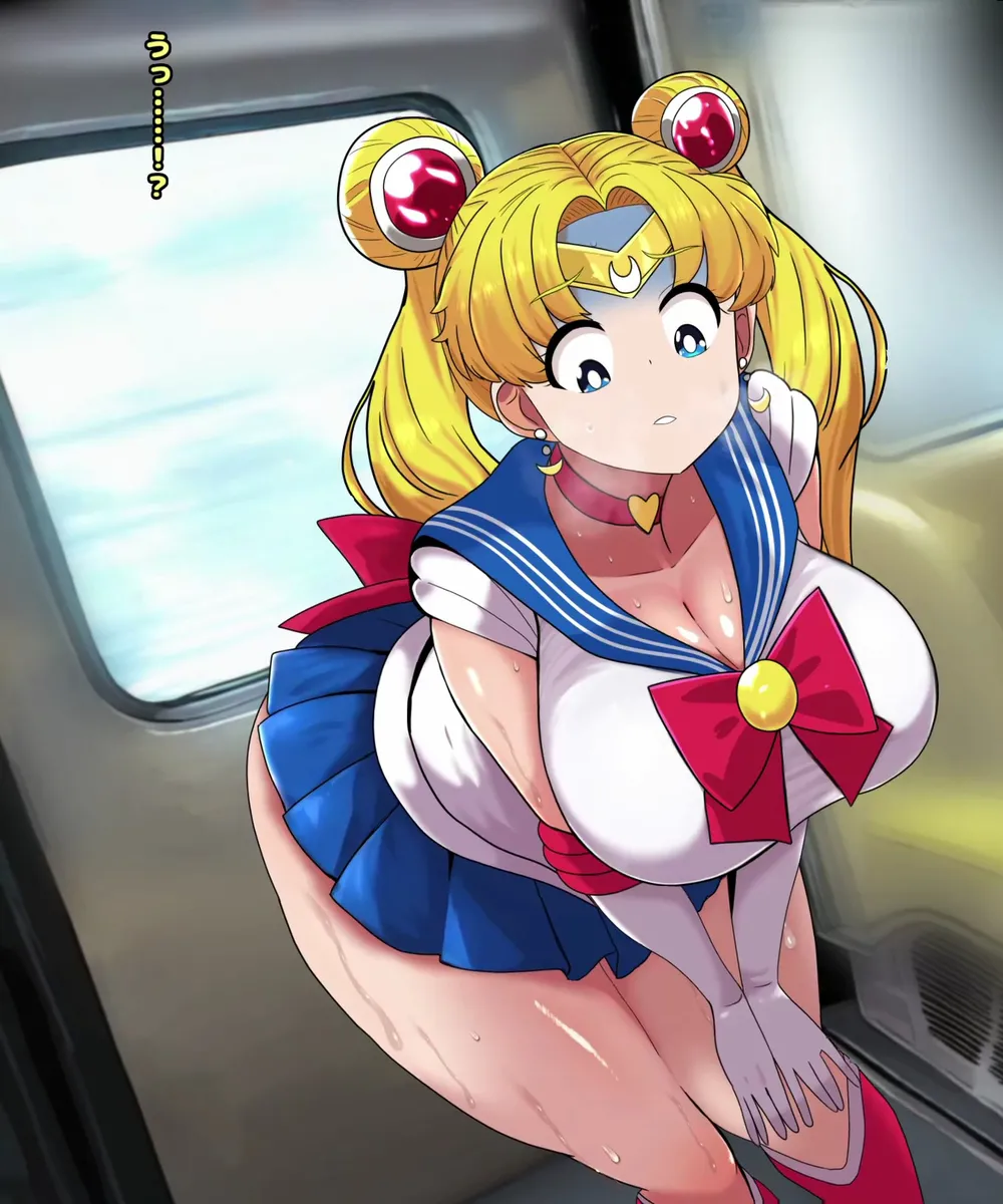 セーラームー●電車便意我慢 page 6 full