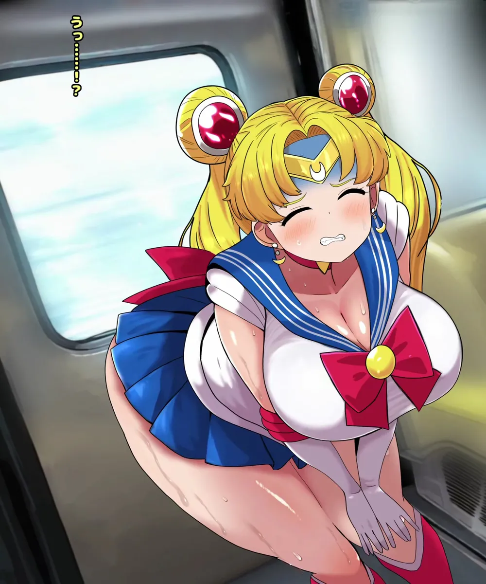 セーラームー●電車便意我慢 page 7 full