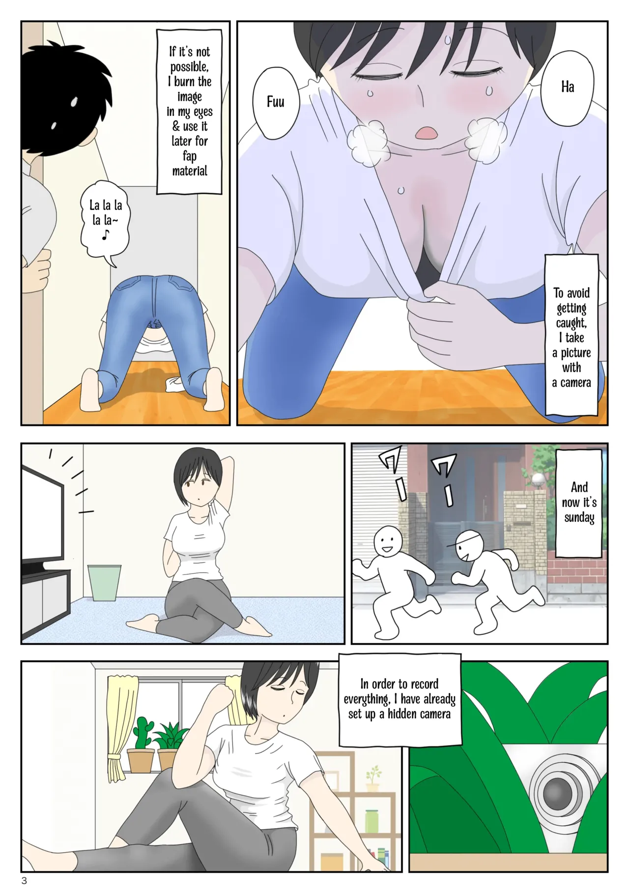 Onaneta Kaa-san 2 ~Otto no Yoko de~ _ Masturbating to Mom ~Beside Her Husband~ page 3 full