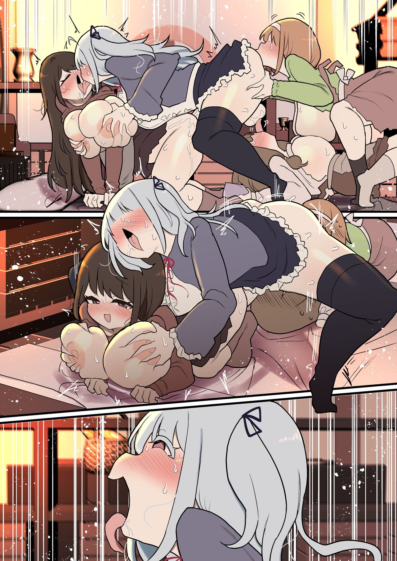 Atama no Warui Futanari Mangasyu 5 Honme page 10 full