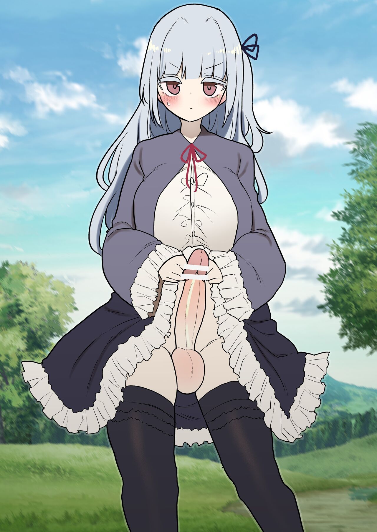 Atama no Warui Futanari Mangasyu 5 Honme page 4 full