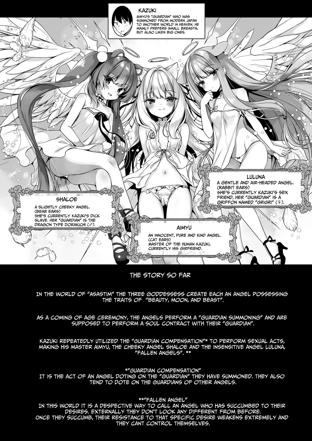 Daten Keikaku - Mou Hitori no Shugosha Hen | Fallen Angel Project ~The Other Guardian~ page 3 full
