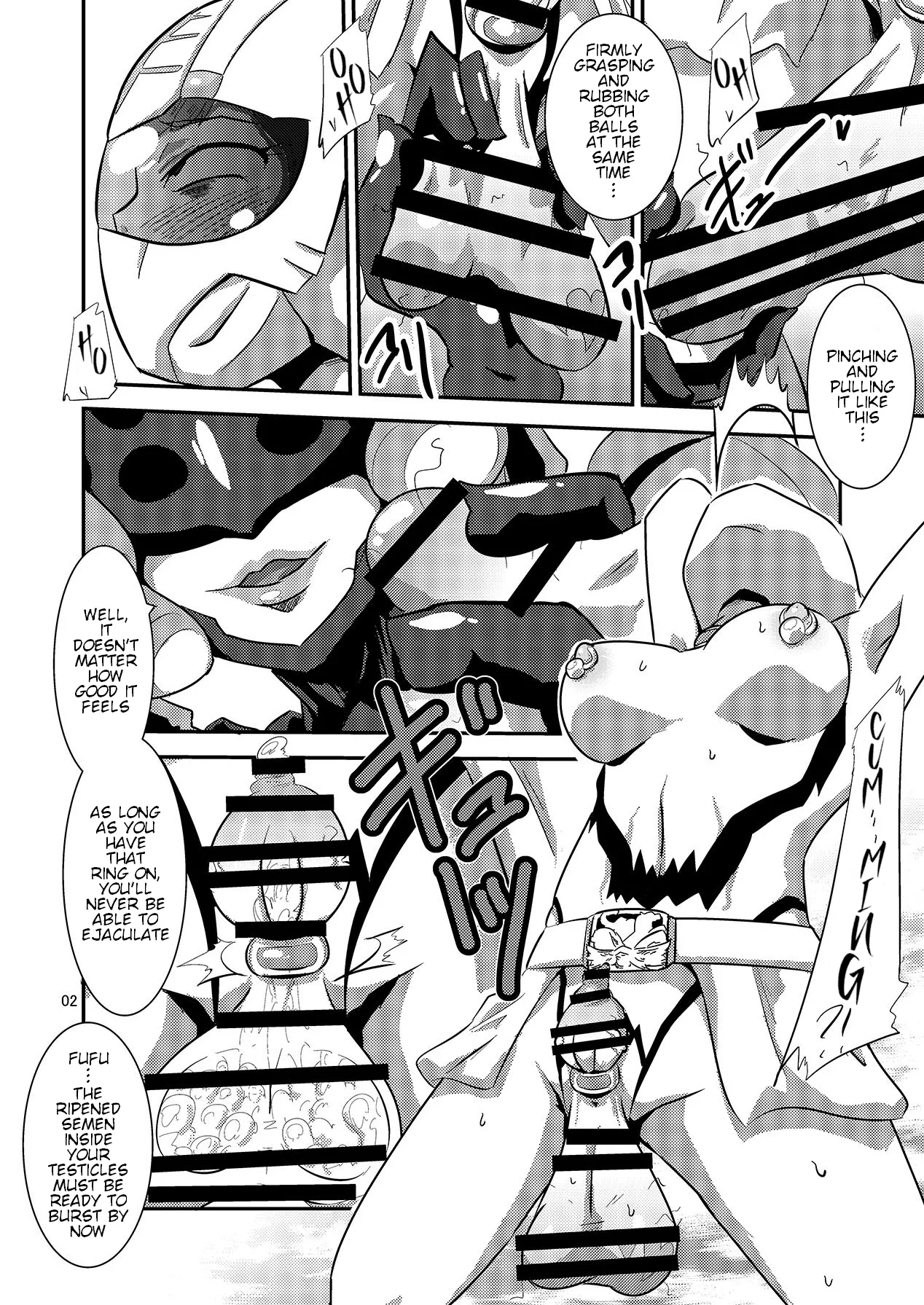 Doubutsu Sentai Heroine Futanari Kaizou Kairaku Ochi Game 2 page 3 full