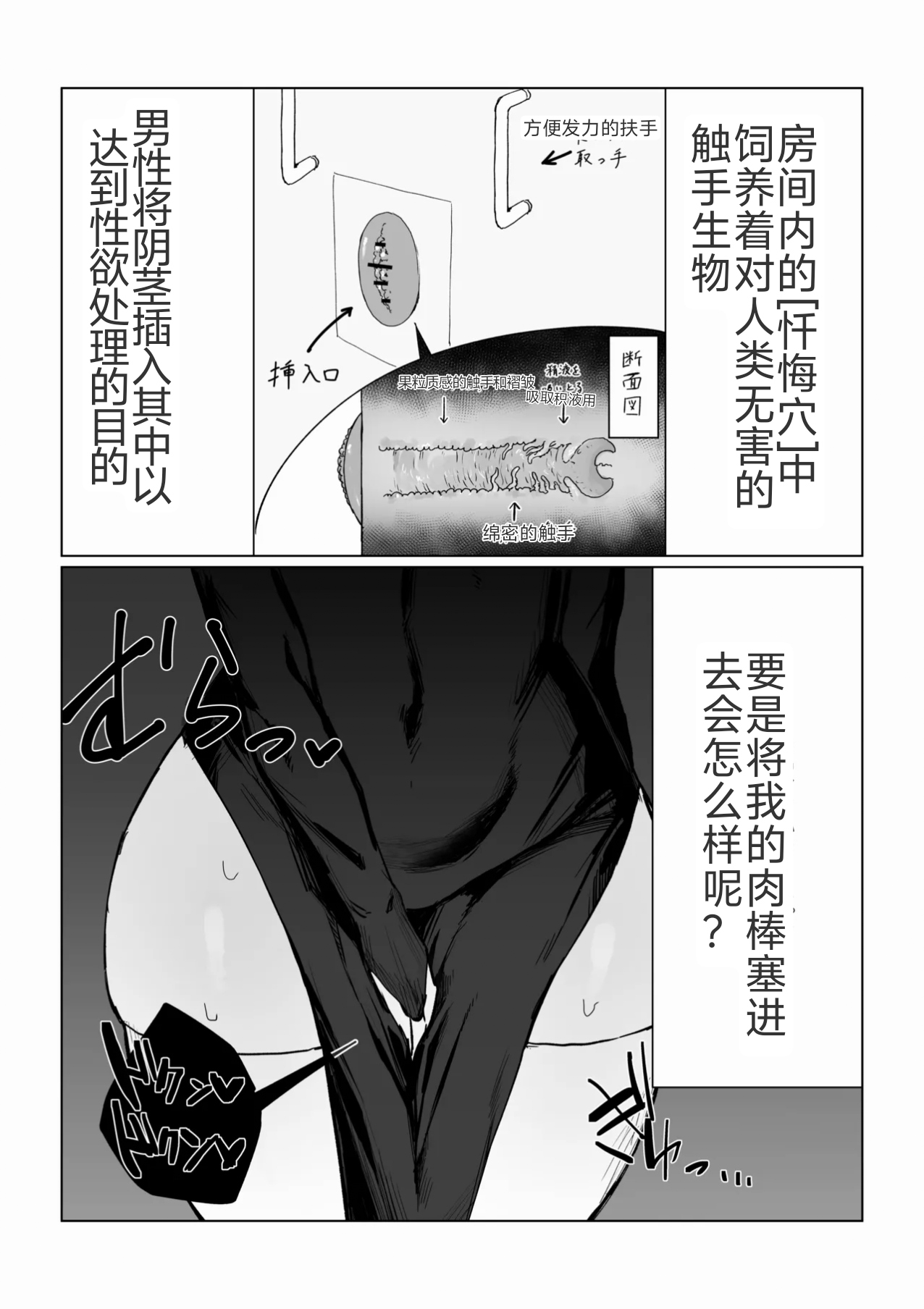 Zange Ana de Futanari Sister ga Shikoru Hanashi page 8 full