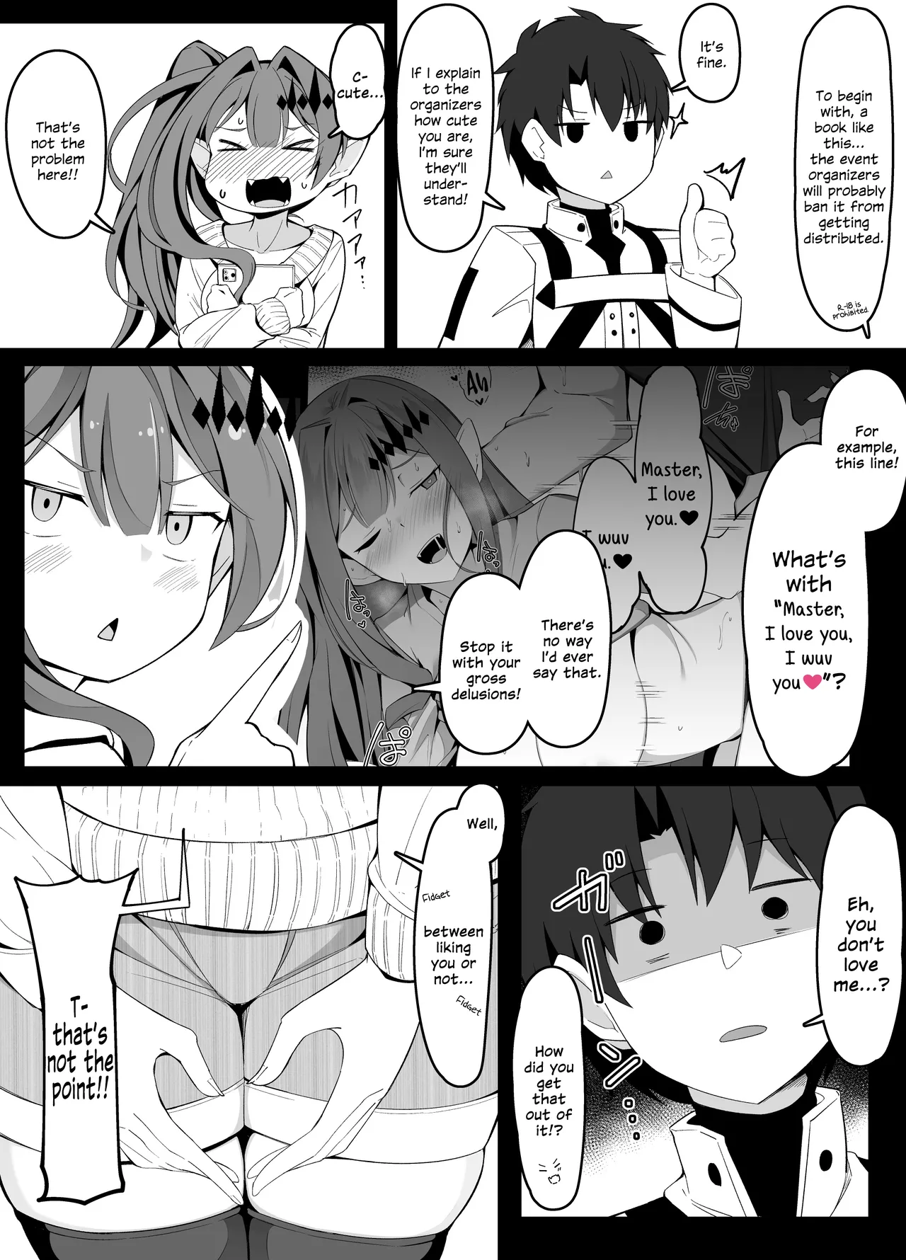 Ero Doujinshi o Model Honnin ni Genkou Tetsudawaseru Yatsu page 3 full