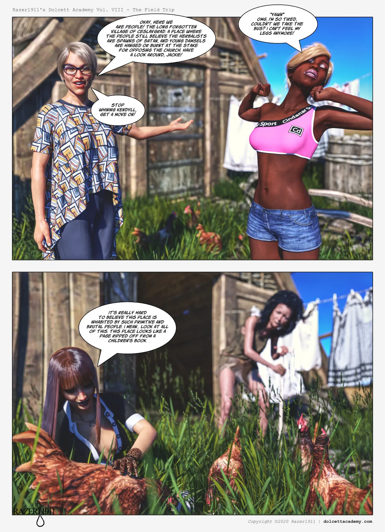 多尔赛特学院系列 第 08 卷 - 实地考察 page 3 full