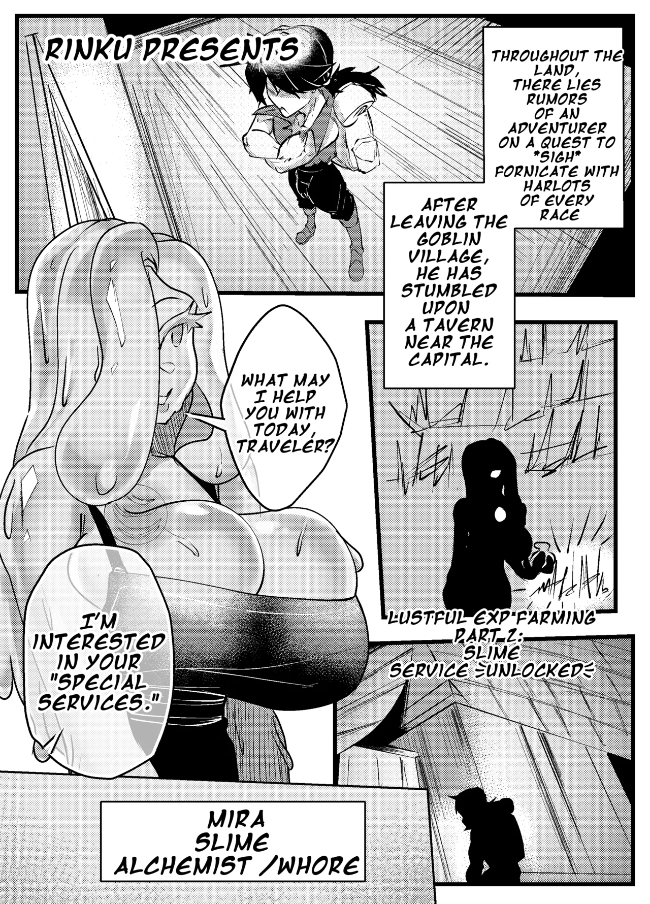 Lustful EXP Farming 2: Slime Service page 1 full