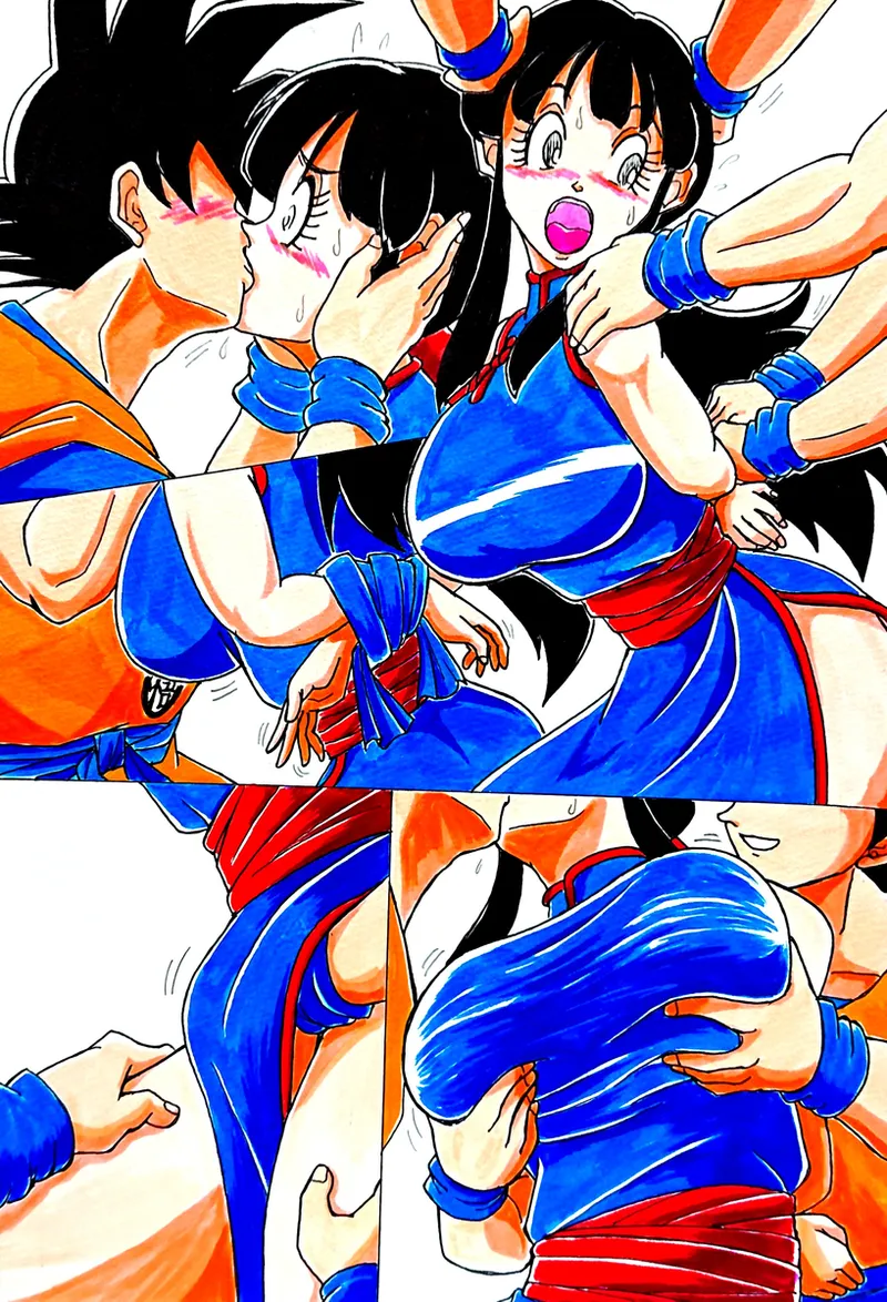 Goku and chichi training page 4 full