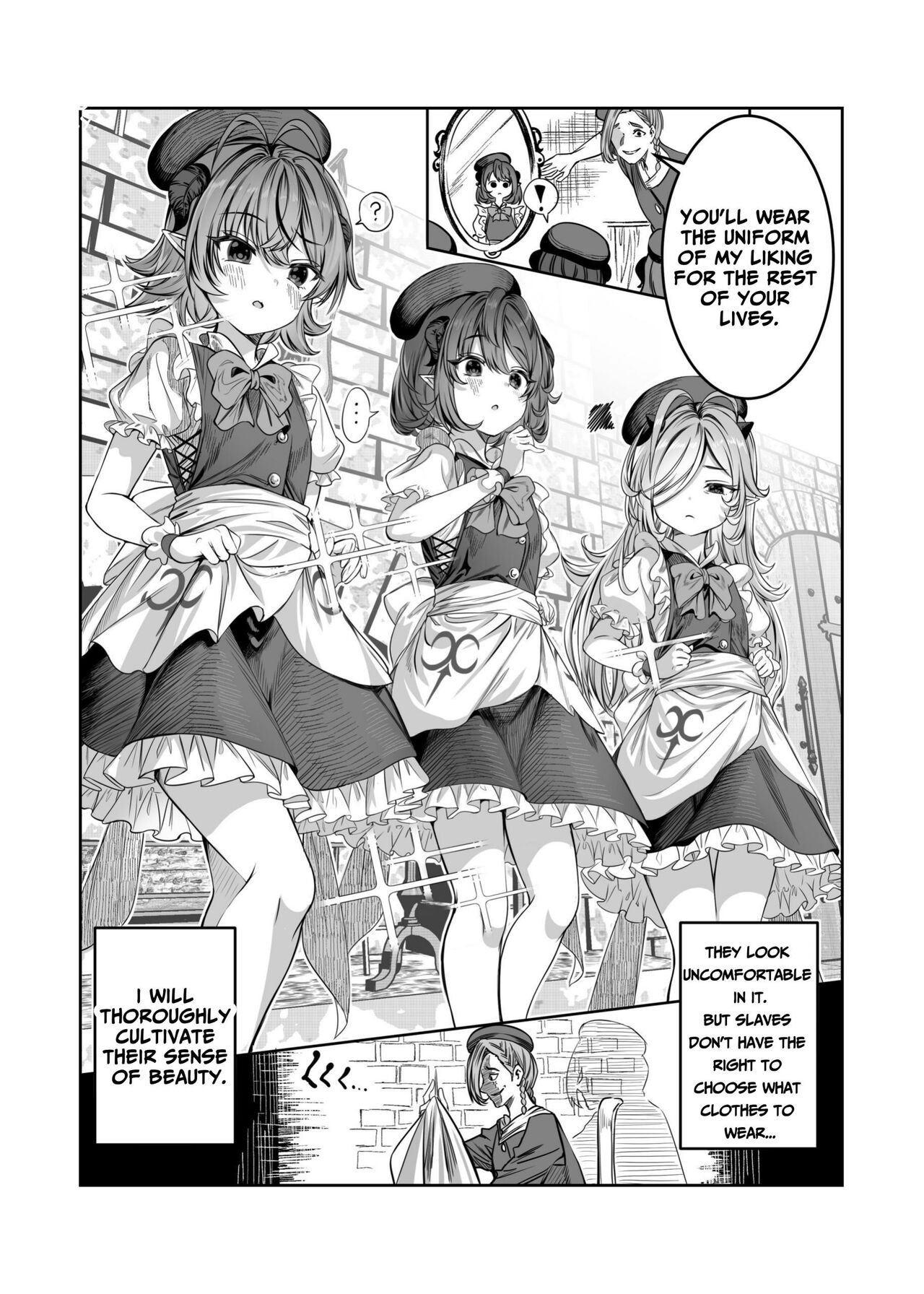 Dorei o Choukyou shite Harem Tsukuru ~Sodateta Dorei-tachi to Junai Harem H suru made no Hanashi~ "Manga Ban" | Training My Servants To Create A Harem page 9 full