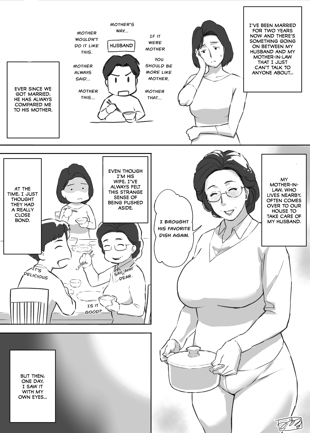 The Wife Saw It! What’s Going On?! You Better Explain! page 1 full