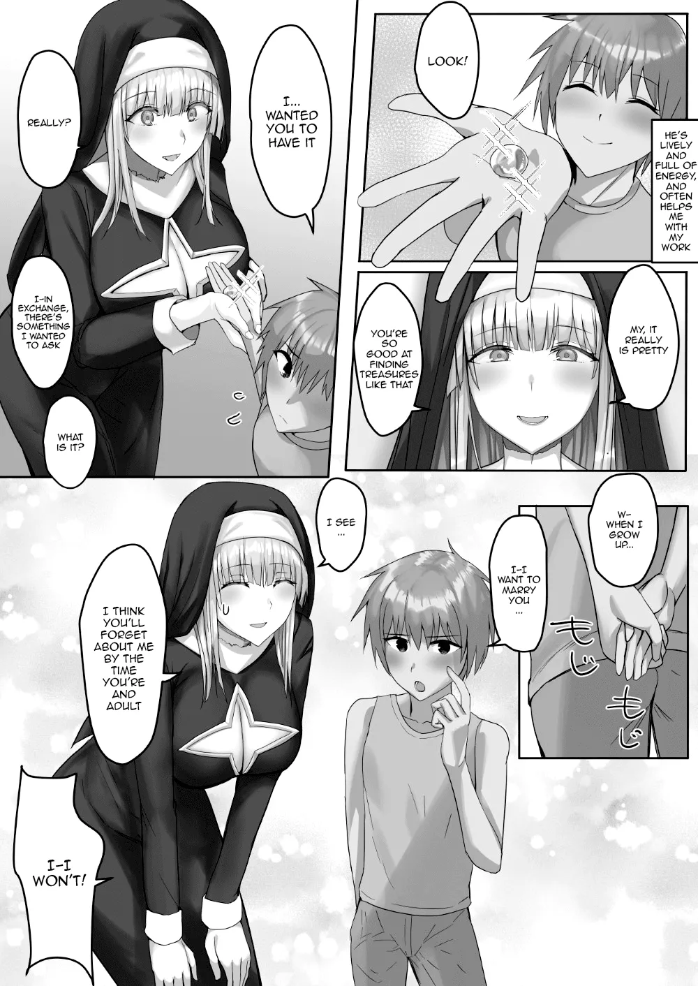 Kinpatsu Seiso Sister, Ochiru | The Blonde Pure Sister Falls page 3 full