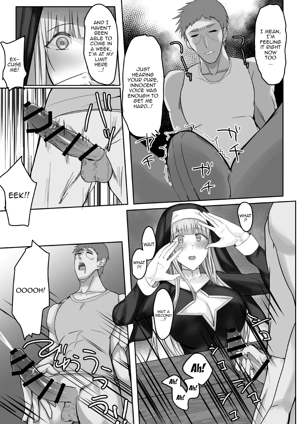 Kinpatsu Seiso Sister, Ochiru | The Blonde Pure Sister Falls page 7 full