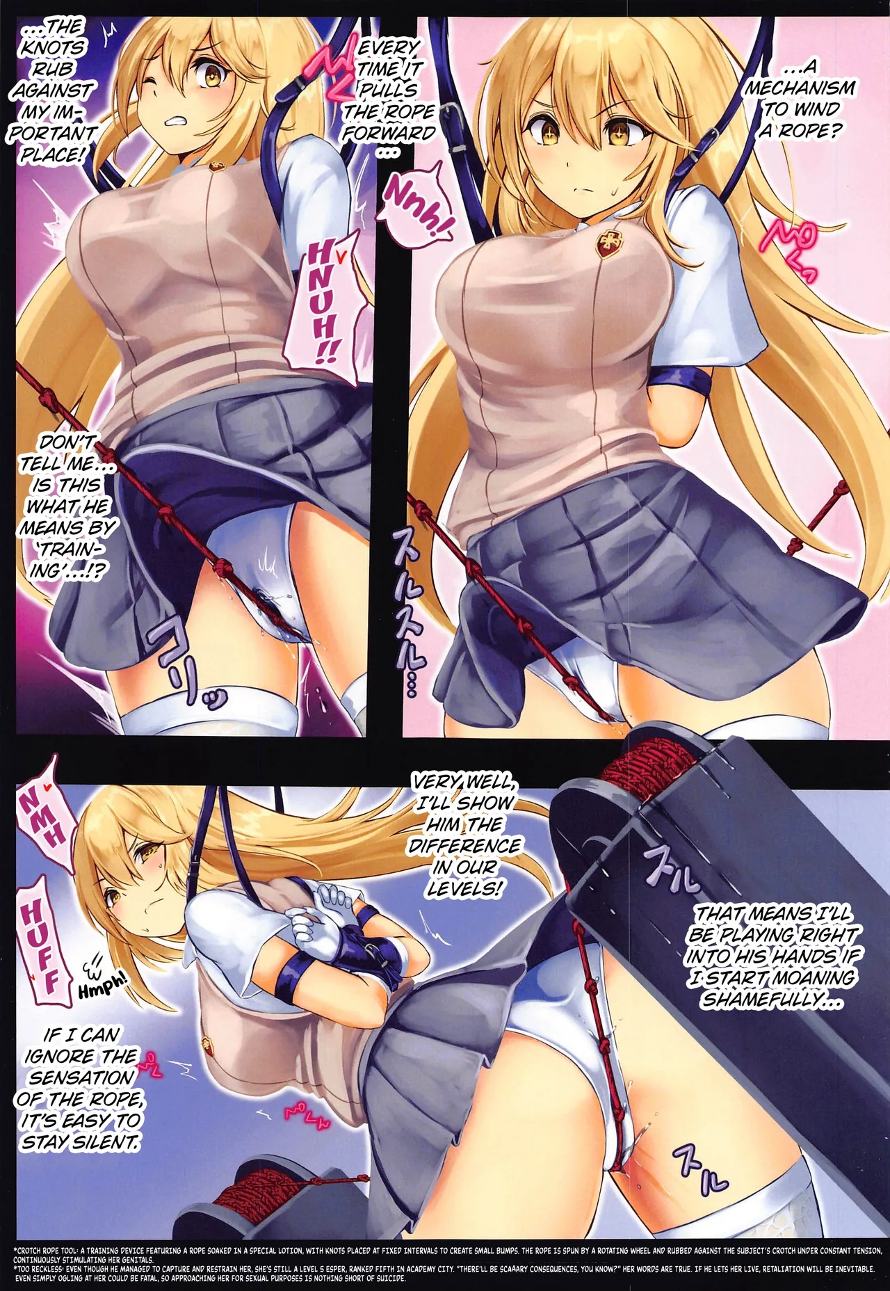 Chounouryokusha Shokuhou Misaki Jinmon Chousho | The Interrogation Record of Shokuhou Misaki the Esper page 4 full