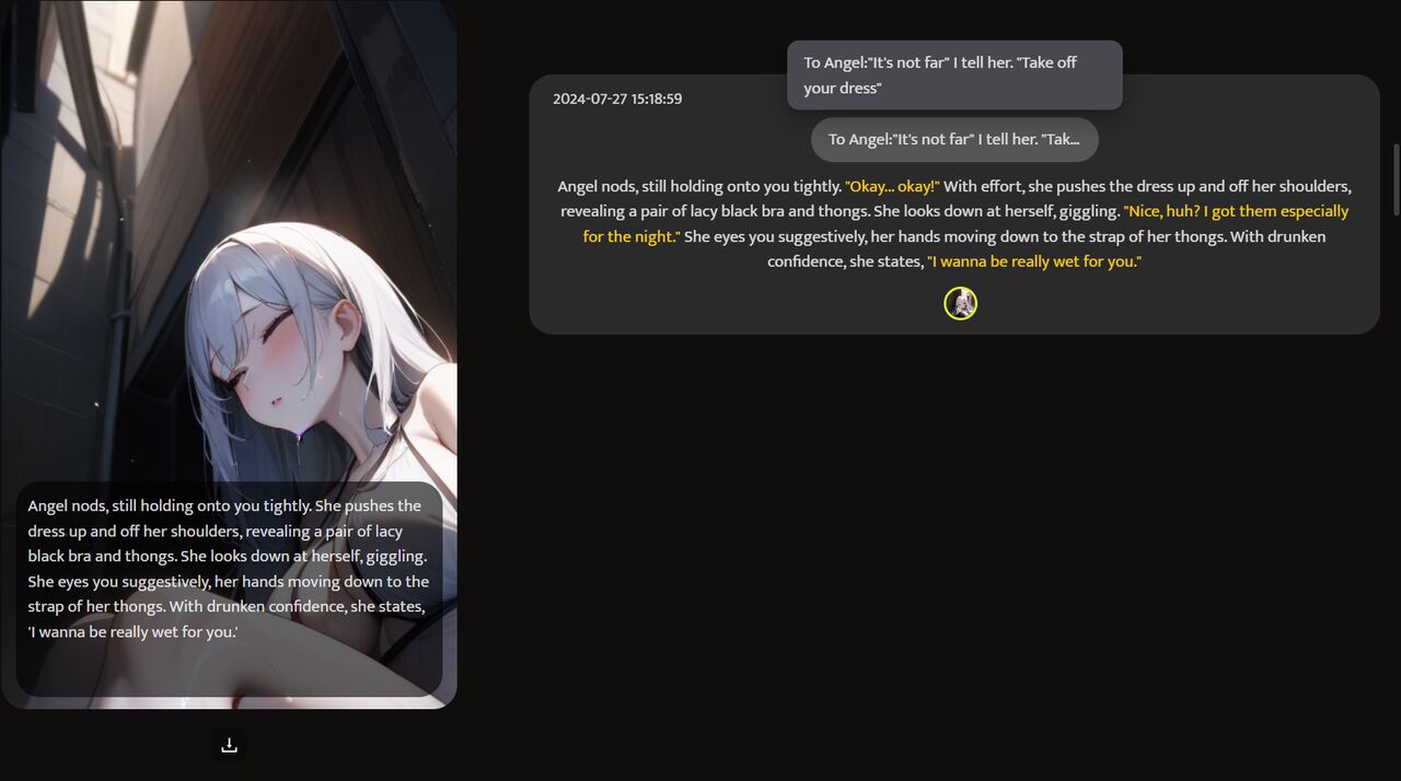 Drunk Girl on Street page 4 full