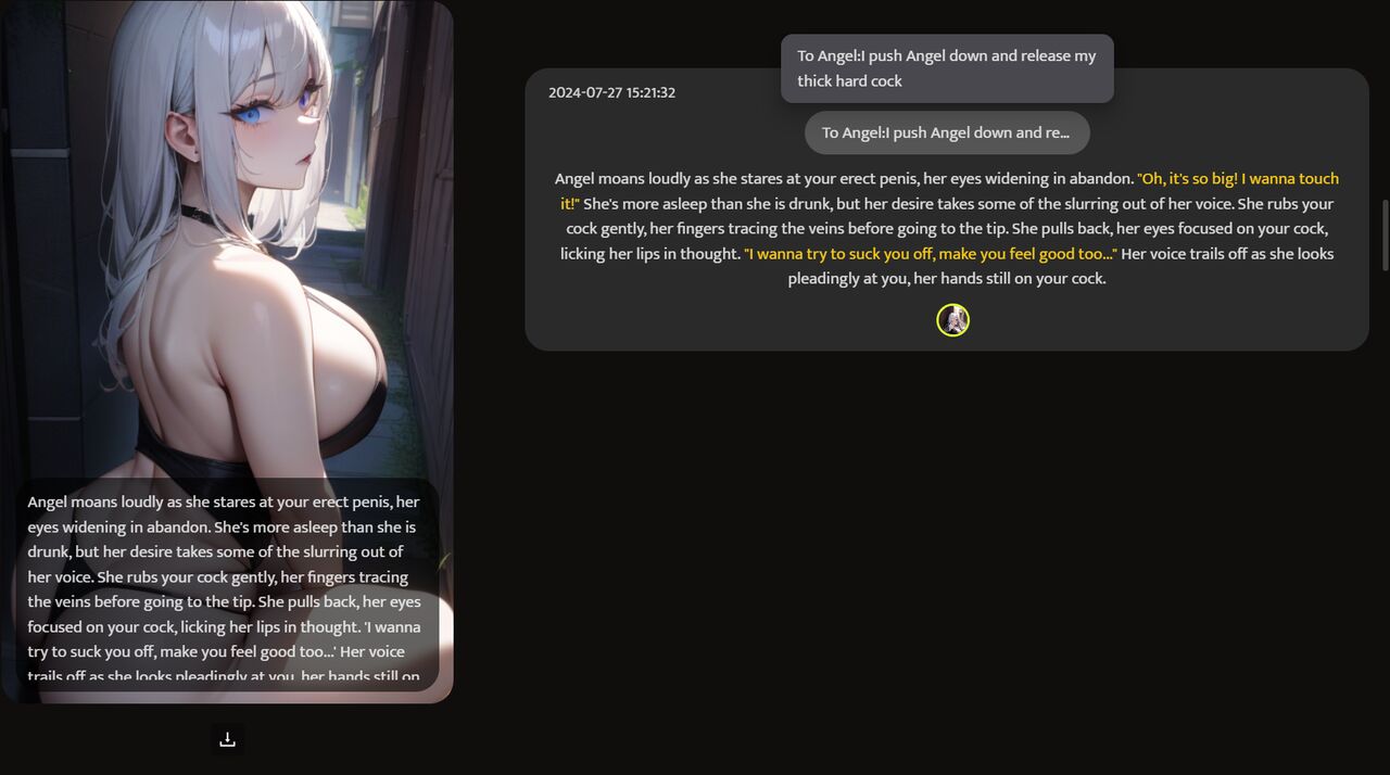 Drunk Girl on Street page 6 full