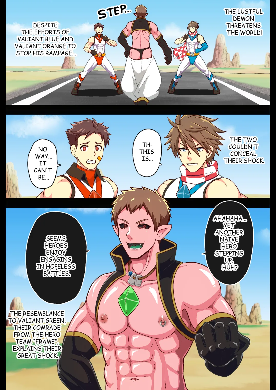 The Lustful Demon Attacks page 1 full