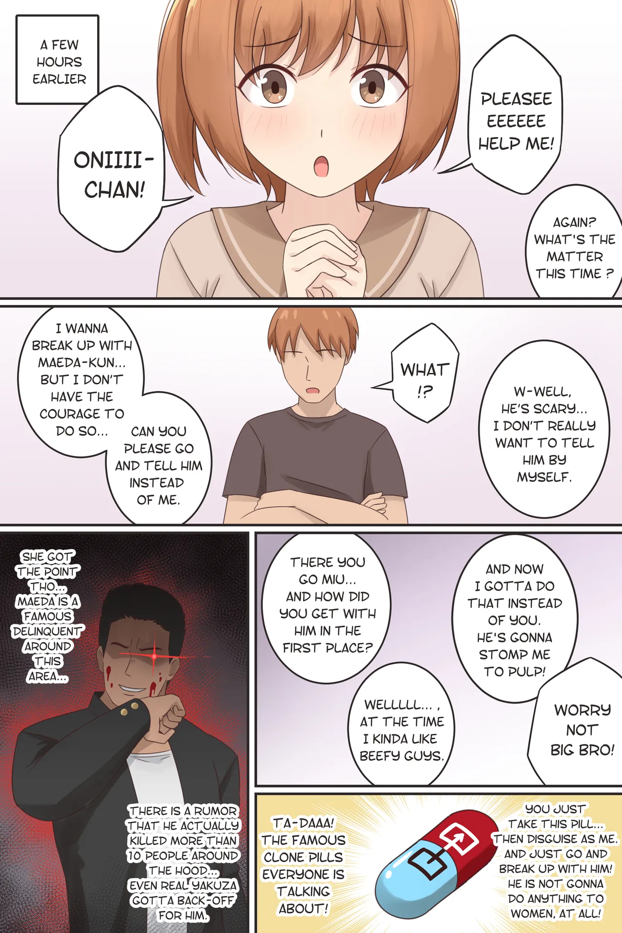 The Clone Pill: #Case 3 - Miu page 2 full