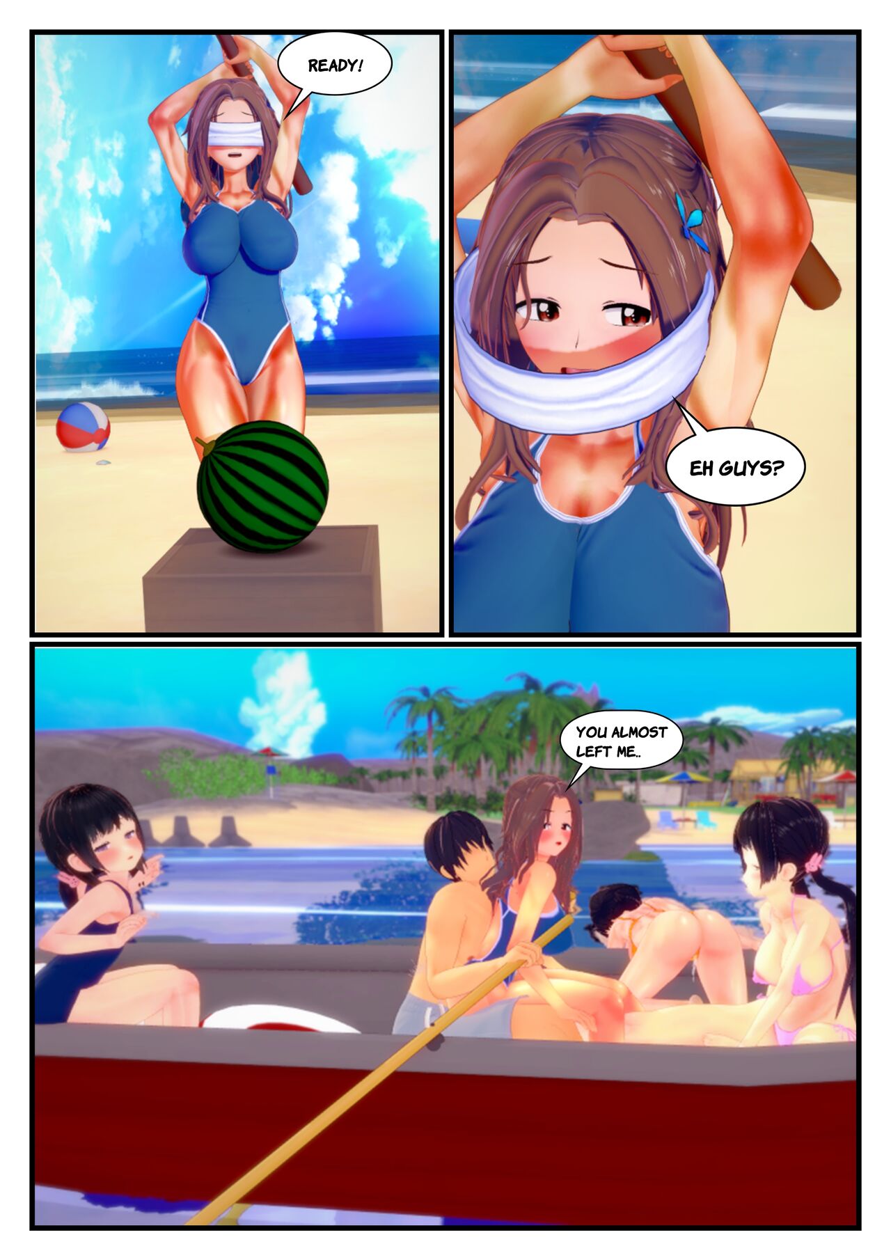 Hentai continuation: Muchi Muchi Kyosei Seicho Ata page 5 full