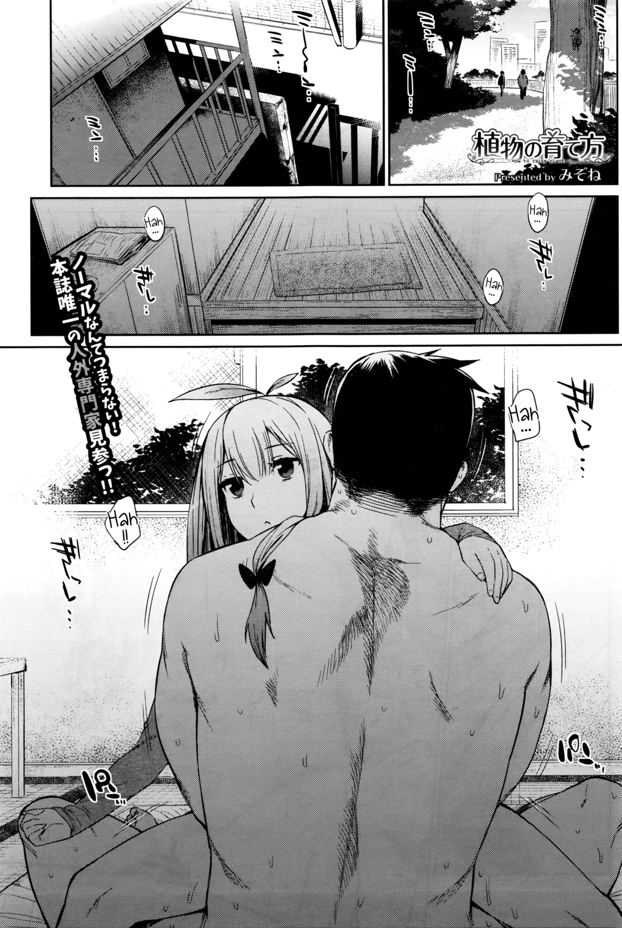 Shokubutsu no Sodatekata - How to raise plants page 1 full