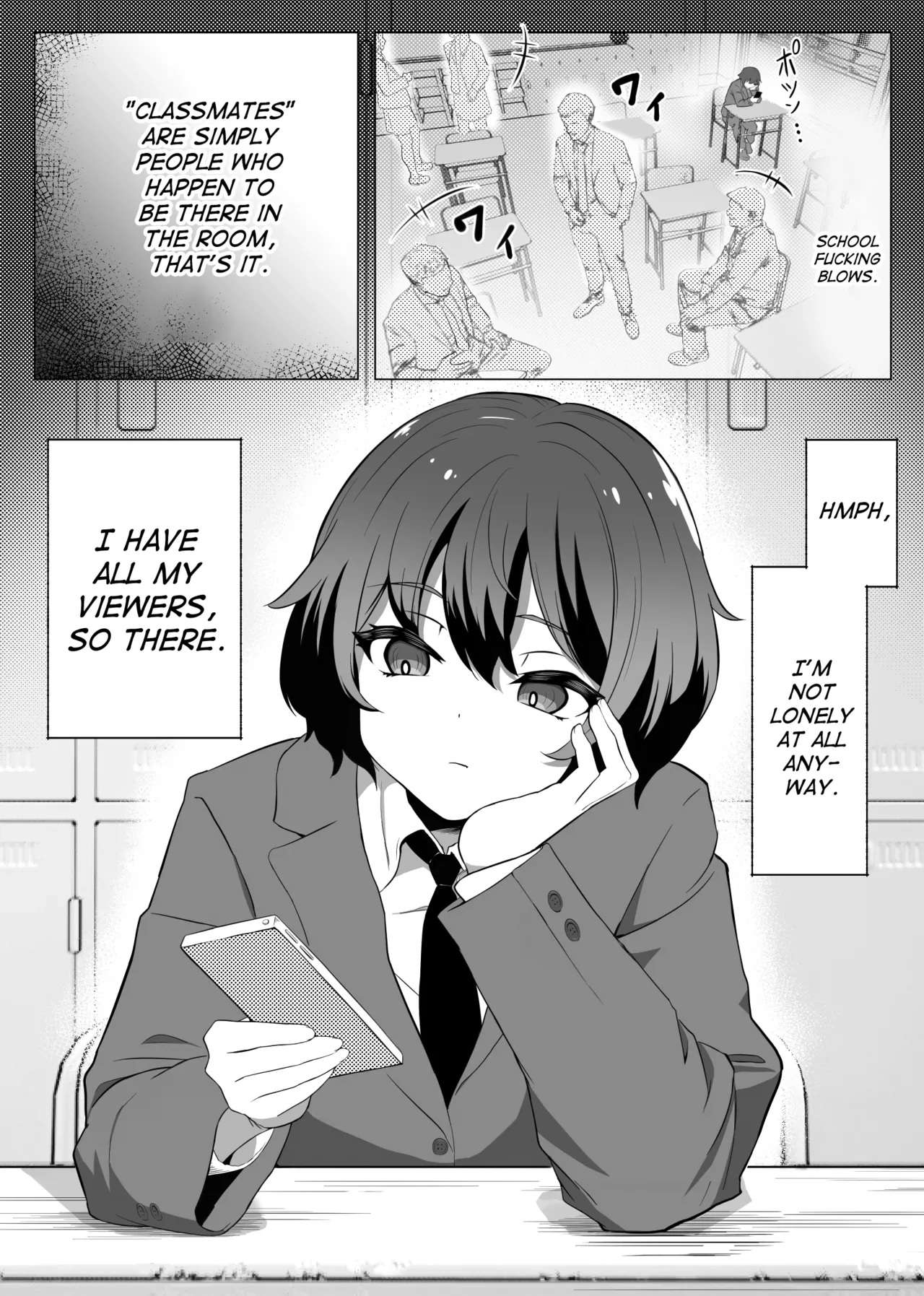 Hihou Inkya ga Tomodachi Tsukuri shitara Shujuu Kankei ni Natteta Ken page 3 full