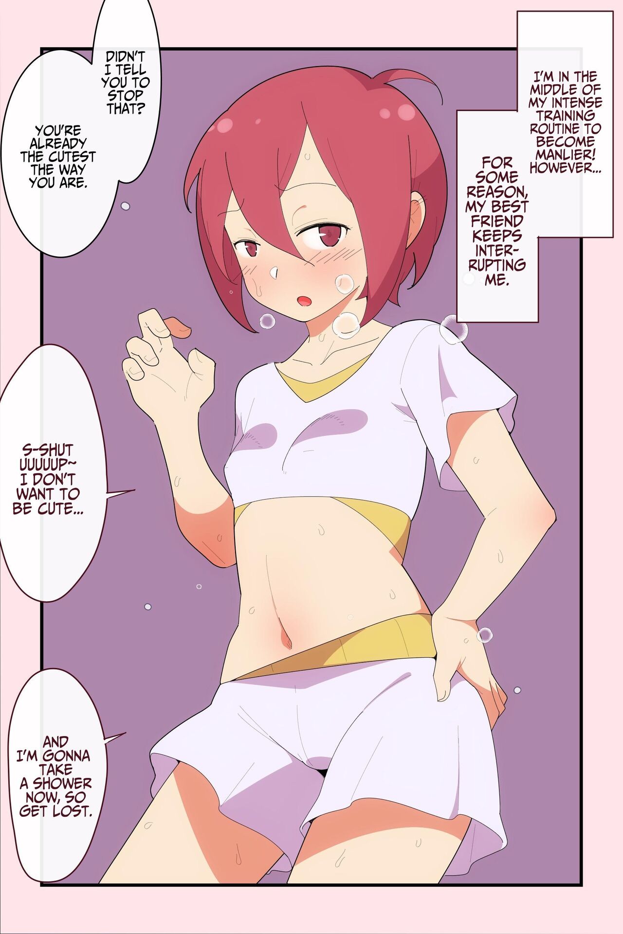 Training My Best Friend Who Wants to Be Manly page 2 full