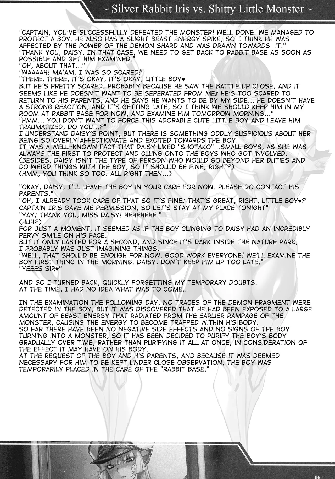 Silver Rabbit Iris vs. Shitty Little Monster ～NTR Brainwashing Edition～ page 5 full