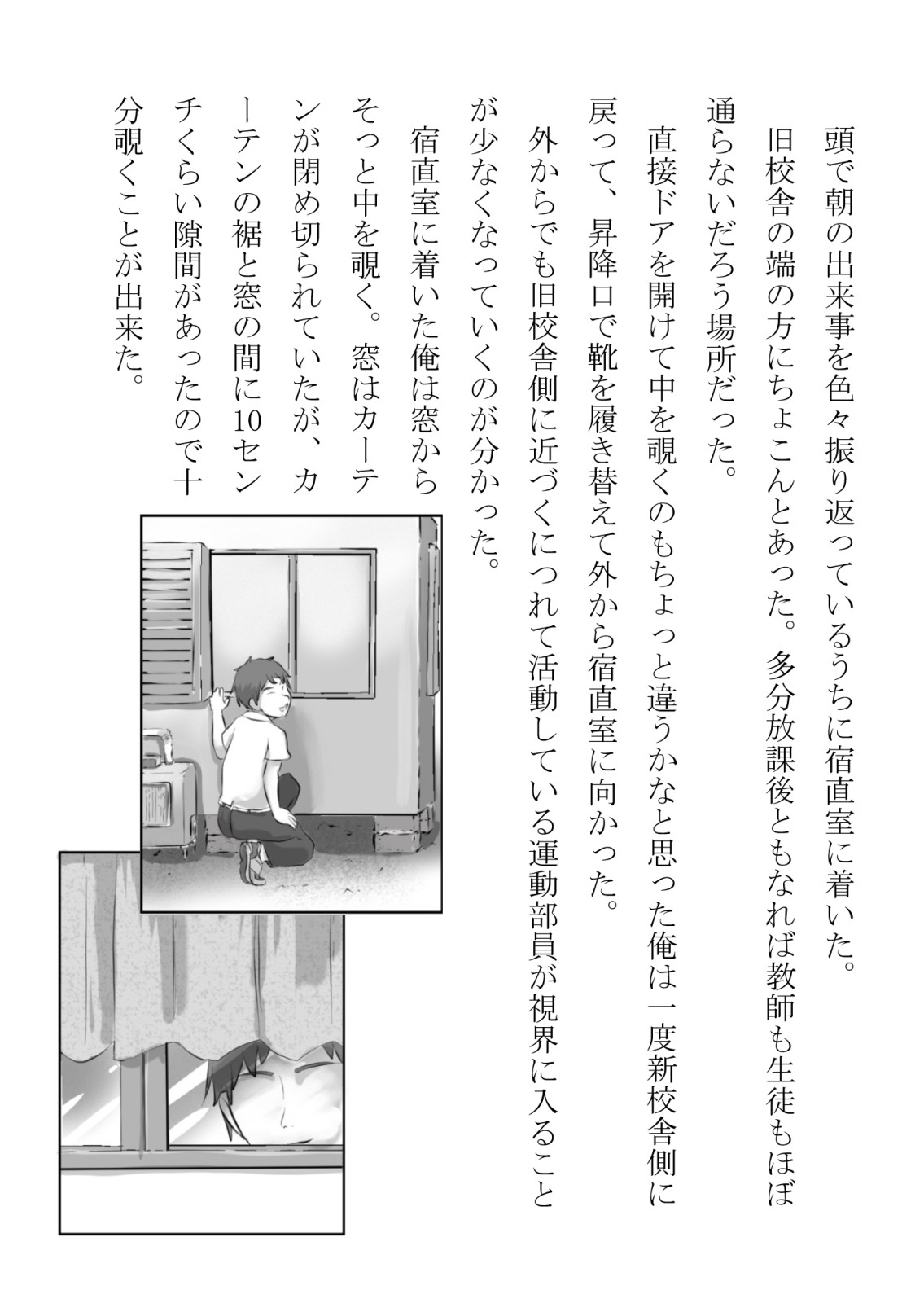 猫かぶりの妹が中年用務員とイチャラブ関係になるのをひたすら傍観していた話 page 9 full