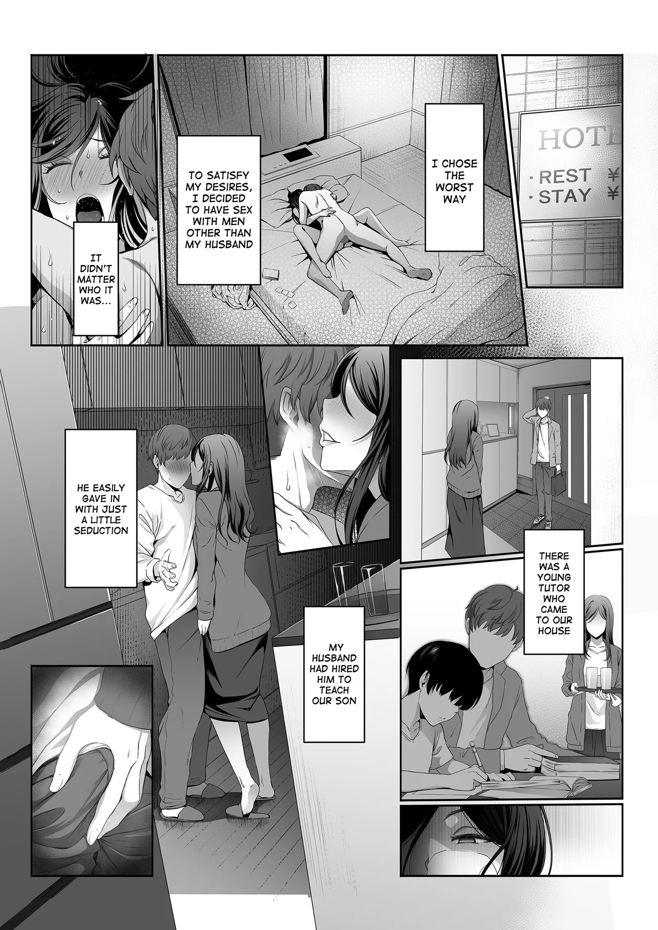 Hitozuma Omocha -Danna ni mo, Musuko ni mo Mesetsukete, Keibetsusaretai- | Married Woman Toy - I want to be despised by my husband and son page 7 full